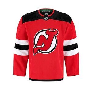 Adidas New Jersey Devils Home Authentic Pro Jersey (Size 42)